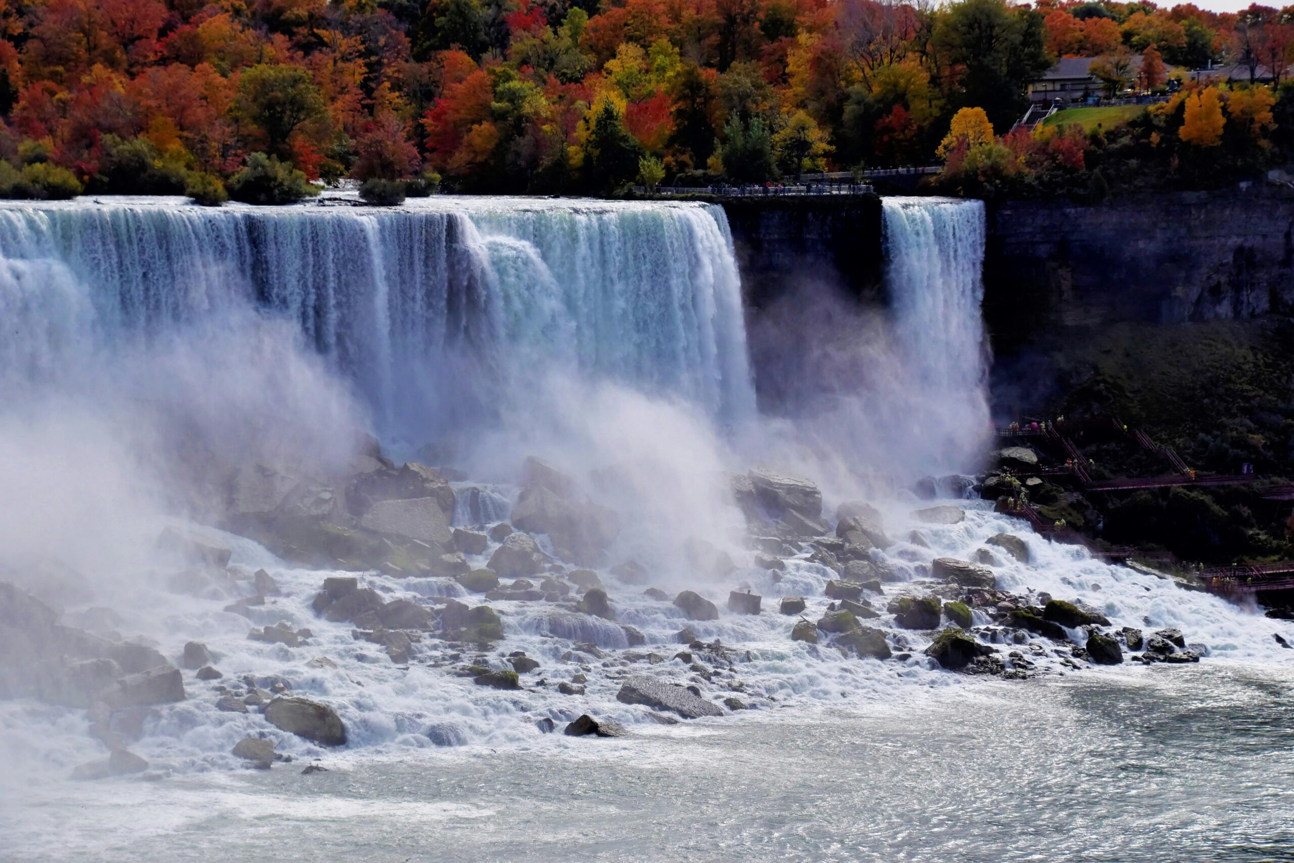 Kostenloses Stock Foto zu @draussen, american falls, bäume
